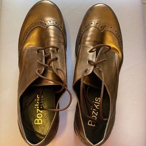 Bozikis copper wing toe platform never worn sharp looking shoes ✨ Excellent! 38